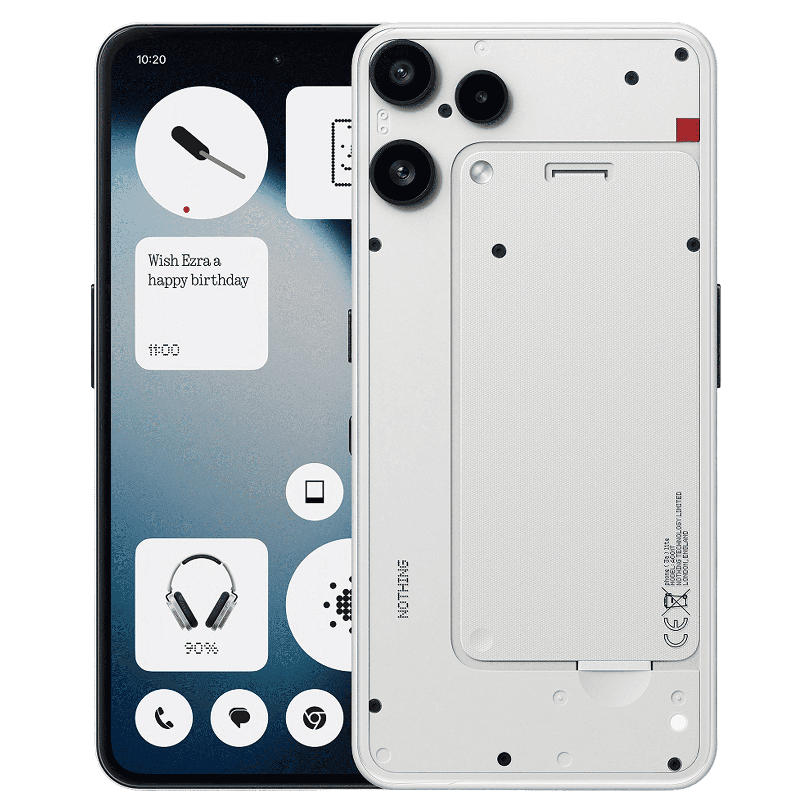 Buy Nothing Phone 3a Lite 5G (8GB RAM, 256GB, White) Online - Croma